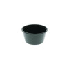 Plastic Portion Cup, 2 Oz., Black, 2,400/Carton