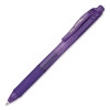 Energel-X Gel Pen, Retractable, Medium 0.7 Mm, Violet Ink, Translucent Violet/Violet Barrel