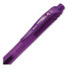 Energel-X Gel Pen, Retractable, Medium 0.7 Mm, Violet Ink, Translucent Violet/Violet Barrel