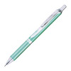 Energel Alloy Rt Gel Pen, Retractable, Medium 0.7 Mm, Black Ink, Blue/Aluminum Barrel