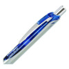 Energel Rtx Gel Pen, Retractable, Bold 1 Mm, Blue Ink, Blue/Gray Barrel, Dozen