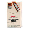 Premium Hi-Polymer Lead Refill, 0.5 Mm, Hb, 12/Pack
