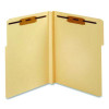 Manila Fastener Folders, 1/3-Cut Tab: Assorted, Expands 1.5", 2 Fasteners, Letter Size, Manila, 50/Box