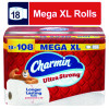 Ultra Strong Bathroom Tissue, Septic Safe, 2-Ply, White, 363 Sheets/Roll, 18 Rolls/Pack