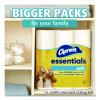 Essentials Soft Bathroom Tissue, Septic Safe, 2-Ply, White, 330 Sheets/Roll, 9 Rolls/Pack, 4 Packs/Carton