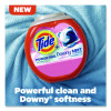 Power Pods Plus Downy Laundry Detergent, April Fresh Scent, 98 Oz Tub, 63 Pods/Tub