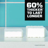 Magic Eraser, Ultra-Thick, 4.6 x 2.3, 1.2" Thick, White, 5/Pack, 2 Packs/Carton