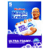 Magic Eraser, Ultra Foamy, 4.6 x 2.3, 0.7" Thick, White, 5/Pack, 4 Packs/Carton