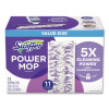 Powermop Mopping Pads, 11.41 x 5.31, 11/Box, 2 Boxes/Carton