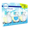 Plug Air Freshener Refills, Linen And Sky, 2.63 Oz, 3/Pack, 6 Packs/Carton