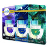 Plug Air Freshener Refills, Mountain/Ocean/Rainforest, 2.63 Oz, 3/Pack, 6 Packs/Carton