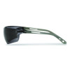 Zenon Z-Lyte Safety Glasses, Frameless, Gray Single Lens