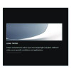 Anser Optical Safety Glasses, Black Frame, Gray Lens