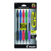 G2 Premium Gel Pen, Retractable, Fine 0.7 Mm, Assorted Ink And Barrel Colors, 5/Pack