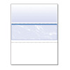 Standard Security Check, 11 Features, 8.5 X 11, Blue Marble Middle, 500/Ream