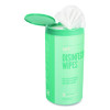 Disinfecting Wipes, 7 x 8, Fresh, White, 75 Wipes/Canister, 6/Carton