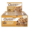 Protein Bars, Chocolate Chip Cookie Dough, 2.12 Oz Bar, 12 Bars/Box