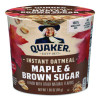 Instant Oatmeal, Maple Brown Sugar, 1.69 Oz Packet, 24/Carton