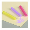 Alphacolor Colored Chalk, 8 Assorted Colors, 12/Pack