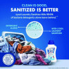 Laundry Sanitizer, Crisp Linen Scent, 21 Oz Bottle, 6/Carton