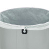 Refine Series Waste Receptacle, 16 Gal, Plastic/Stainless Steel