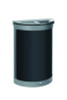Enhance Series Waste Receptacle, Dual Top Hole, 11.5 Gal, Metal, Pearl Gray/Umbra Gray