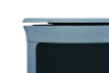 Enhance Series Waste Receptacle, Dual Top Hole, 11.5 Gal, Metal, Pearl Gray/Umbra Gray