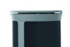 Enhance Series Waste Receptacle, Dual Top Hole, 33 Gal, Metal, Pearl Gray/Umbra Gray
