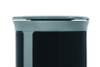 Enhance Series Waste Receptacle, 33 Gal, Metal, Pearl Gray/Umbra Gray