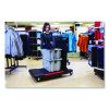 Palletote Box, 11.97 Gal, 1.6 Cu Ft, 15.5" x 19.5" x 13", Gray