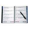 Large Password Log Book, User-Name/Password Format, Black Cover, (48) 10 x 7.5 Sheets