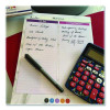 Premium Legal Pads To-Do/Appointment Lists, List Format, (30) Light Purple/Dark Purple/White Marble 8.5 x 11 Sheets, 2/Pack