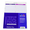 Premium Legal To-Do/Appointment List Pads, List Format, (30) Light Purple/Dark Purple/White Marble 8.5 x 11 Sheets, 2/Pack