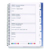 Small/Mini Password Log Book, User-Name/Password Format, Black Cover, (60) 7 x 5.5 Sheets