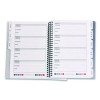 Small/Mini Password Log Book, User-Name/Password Format, Black Cover, (60) 7 x 5.5 Sheets