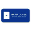 Hardcover Marble Composition Book, Unruled, Blue Marble Cover, (100) 9.75 x 7.5 Sheets