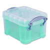 Snap-Lid Storage Bin, 3.84 Oz, 1.75 x 2.25 x 1.5, Randomly Assorted Colors