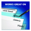 Wet Erase Marker, Ultra Fine Bullet Tip, Black, Dozen