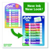Dry Erase Marker, Broad Chisel Tip, Assorted Colors, 8/Pack