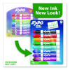 Low Odor Dry Erase Vibrant Color Markers, Broad Chisel Tip, Assorted Colors, 16/Set