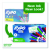 Low-Odor Dry Erase Marker Office Value Pack, Fine Bullet Tip, Assorted Colors, 36/Pack