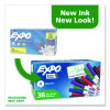 Low-Odor Dry Erase Marker Office Value Pack, Extra-Fine Bullet Tip, Assorted Colors, 36/Pack