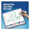 Neon Windows Dry Erase Marker, Broad Bullet Tip, Assorted Colors, 5/Pack