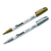 Permanent Paint Marker, Fine Bullet Tip, Assorted Metallic Colors, 2/Pack