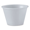 Portion Containers, 2.5 Oz, Plastic, Translucent, 2,500/Carton