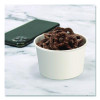 Double Poly Paper Food Containers, 5 Oz, 3.38" Diameter x 2.01"h, White, Paper, 1,000/Carton