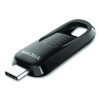Ultra Slider Usb 3.2 Type C Flash Drive, 128 Gb, Black
