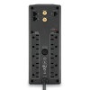 Bx1500M Back-Ups Pro Bx Series Compact Tower Battery Backup System, 10 Outlets, 1,500 Va, 789 J