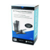 Saf-T-Scoop And Guardian System For Ice Machines, 12 Oz To 16 Oz Ice Scoop, Transparent Blue, 50/Carton