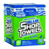 Toolbox Blue Shop Towels, 1-Ply, 10 x 12, Blue, 200 Sheets/Box, 4 Boxes/Carton
